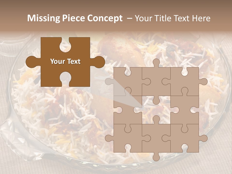 Dinner Pakistani Indian PowerPoint Template