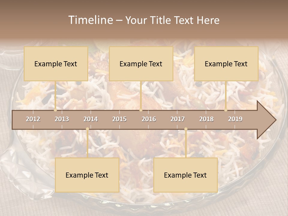 Dinner Pakistani Indian PowerPoint Template