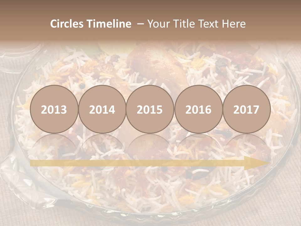 Dinner Pakistani Indian PowerPoint Template