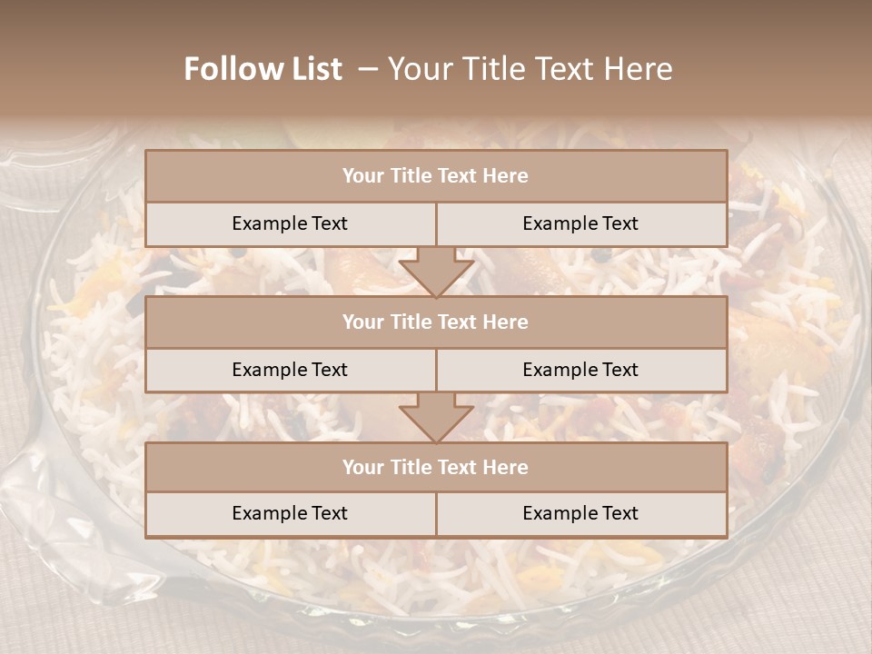 Dinner Pakistani Indian PowerPoint Template