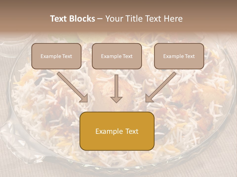 Dinner Pakistani Indian PowerPoint Template