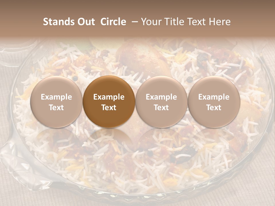 Dinner Pakistani Indian PowerPoint Template