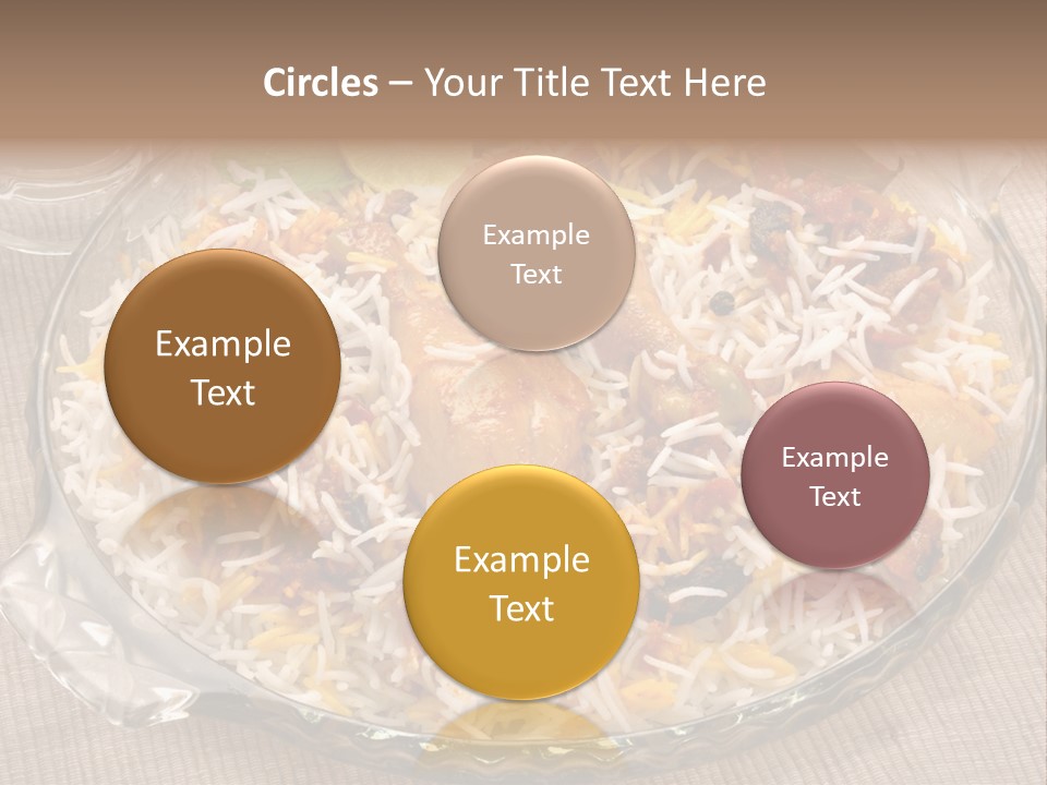 Dinner Pakistani Indian PowerPoint Template