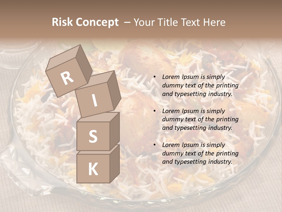 Dinner Pakistani Indian PowerPoint Template