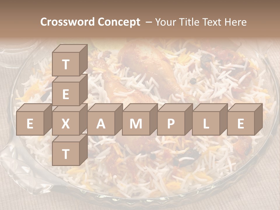 Dinner Pakistani Indian PowerPoint Template