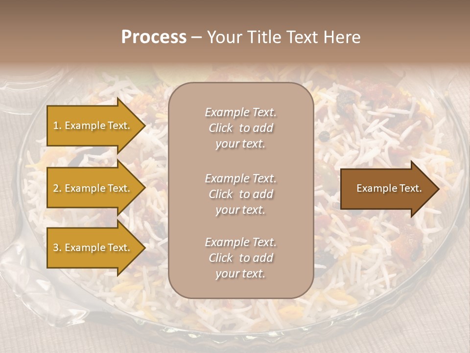 Dinner Pakistani Indian PowerPoint Template