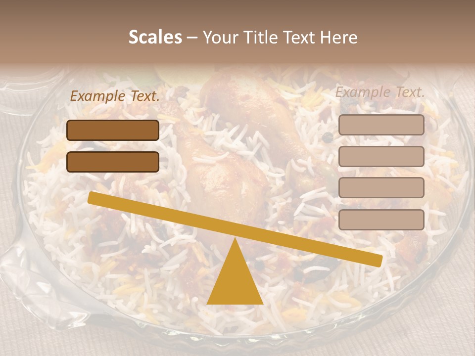 Dinner Pakistani Indian PowerPoint Template