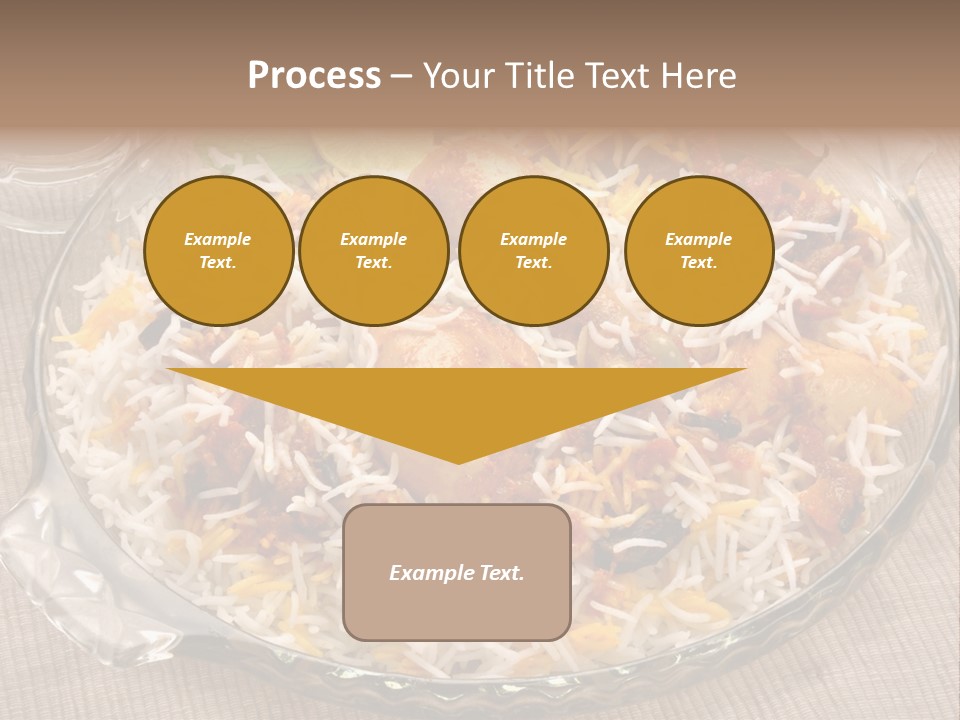 Dinner Pakistani Indian PowerPoint Template