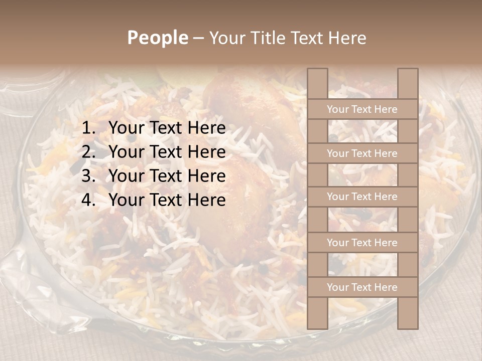 Dinner Pakistani Indian PowerPoint Template