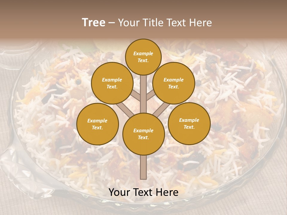 Dinner Pakistani Indian PowerPoint Template