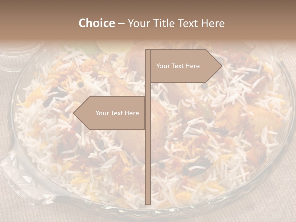 Dinner Pakistani Indian PowerPoint Template