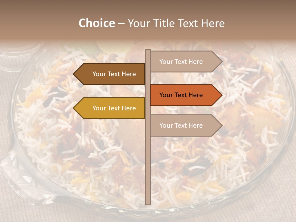 Dinner Pakistani Indian PowerPoint Template