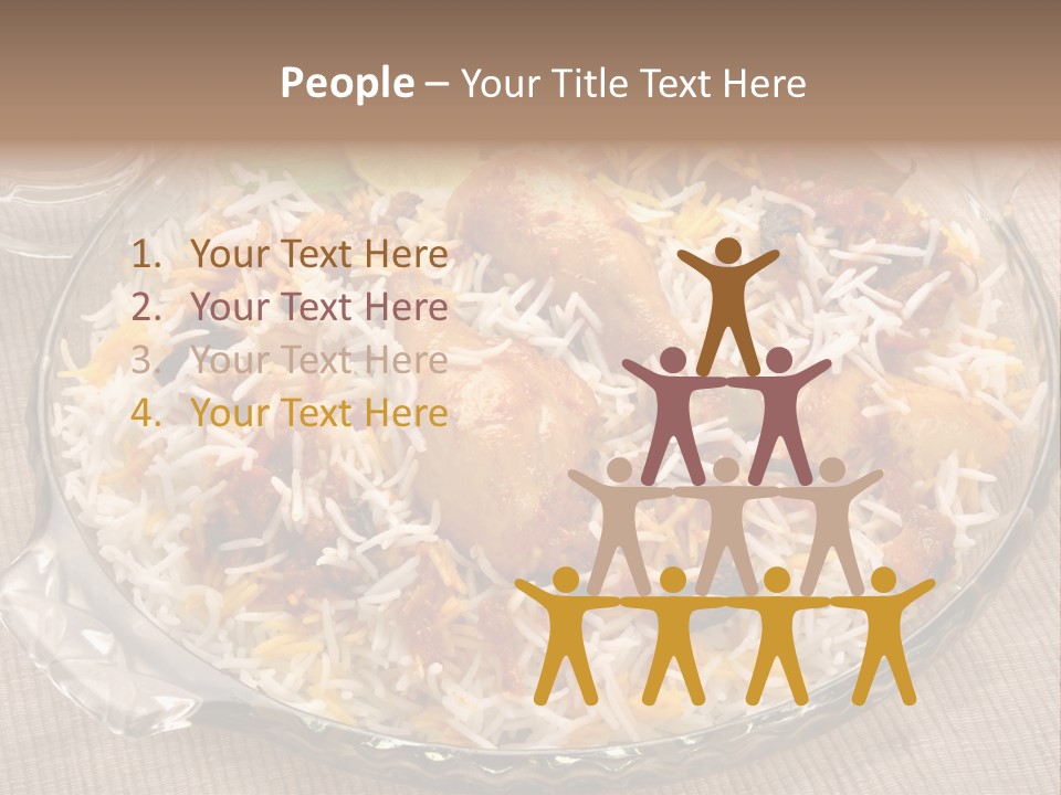 Dinner Pakistani Indian PowerPoint Template
