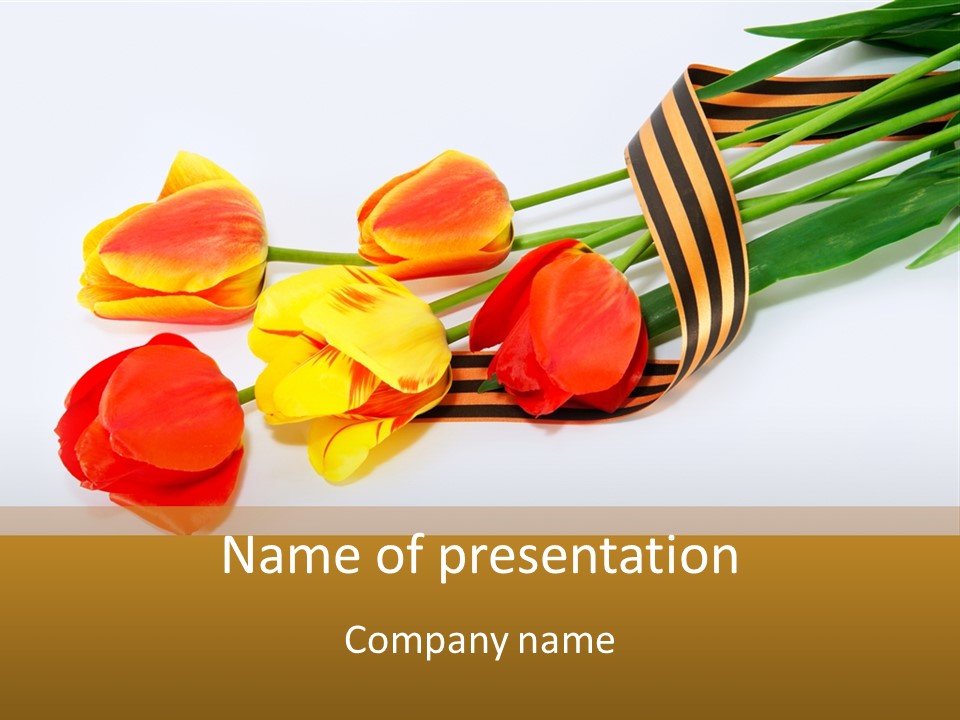 Red Great Yellow PowerPoint Template