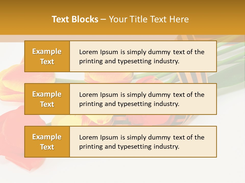 Red Great Yellow PowerPoint Template