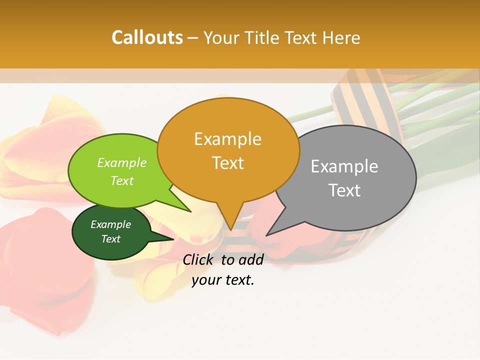Red Great Yellow PowerPoint Template