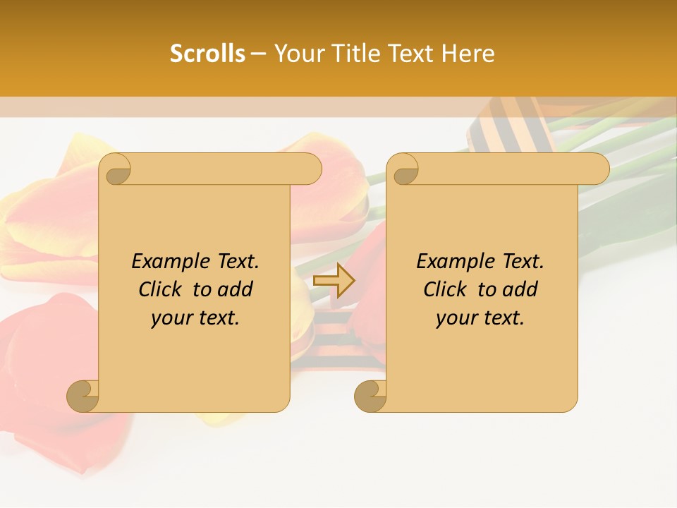 Red Great Yellow PowerPoint Template