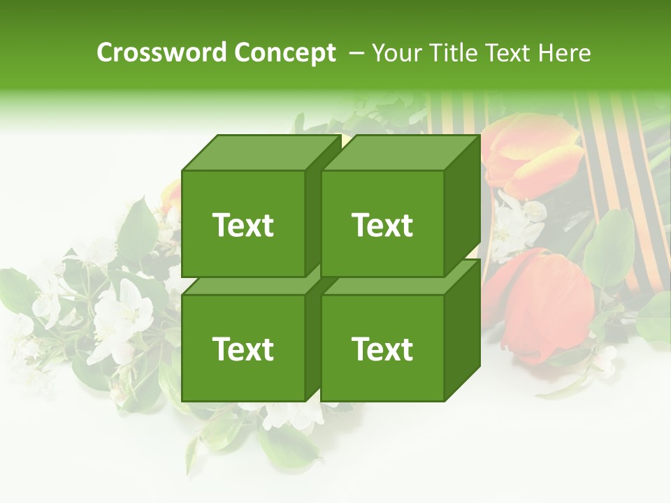 Tape War World PowerPoint Template