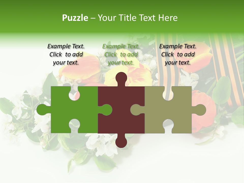 Tape War World PowerPoint Template