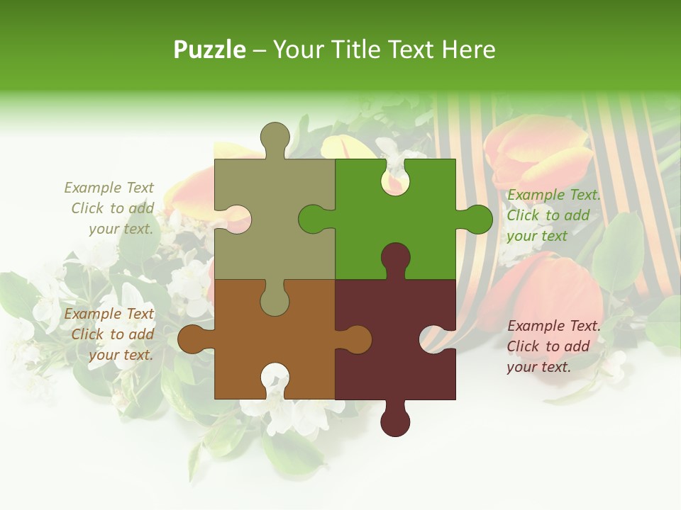 Tape War World PowerPoint Template