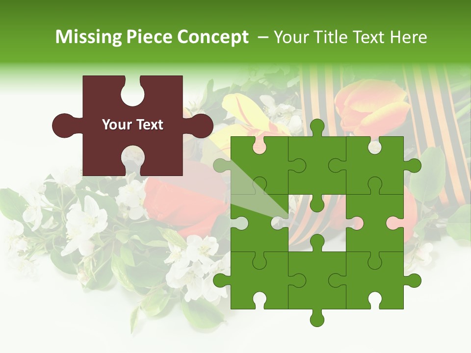 Tape War World PowerPoint Template