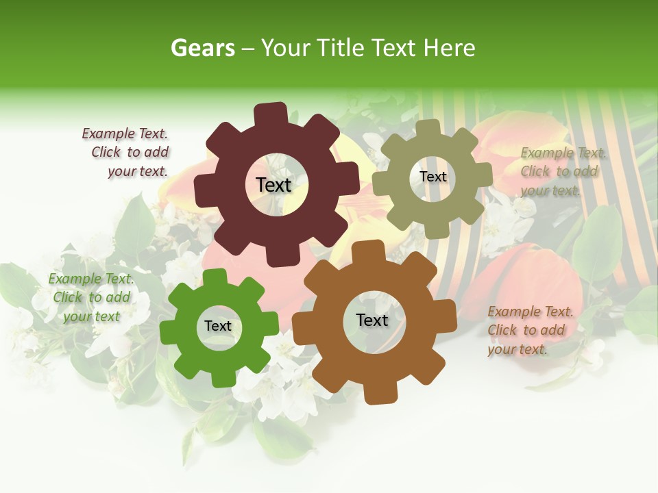 Tape War World PowerPoint Template