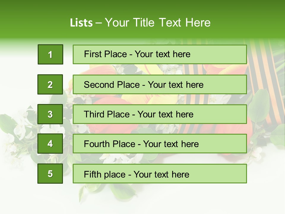Tape War World PowerPoint Template