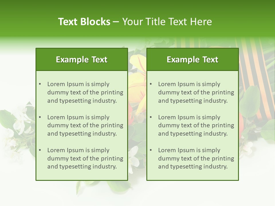 Tape War World PowerPoint Template