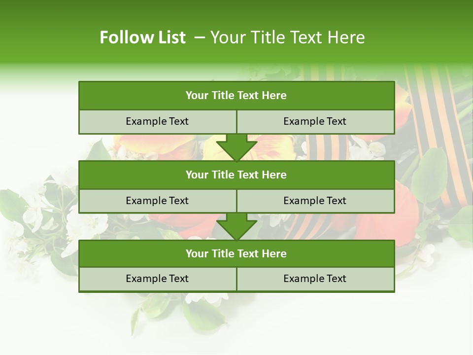Tape War World PowerPoint Template