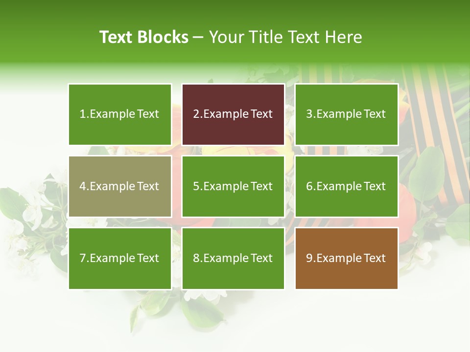 Tape War World PowerPoint Template