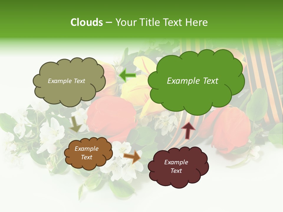 Tape War World PowerPoint Template