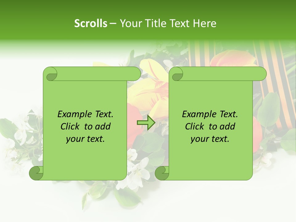 Tape War World PowerPoint Template