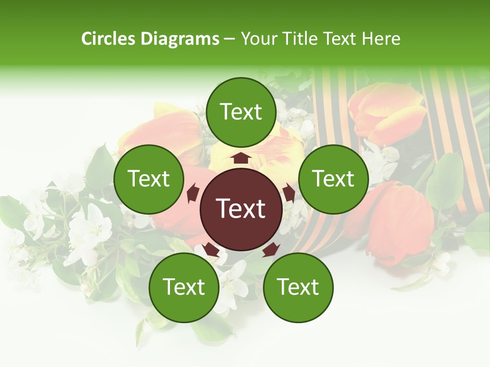 Tape War World PowerPoint Template