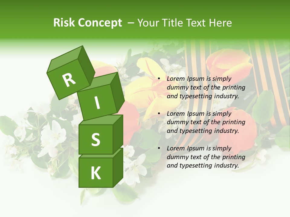 Tape War World PowerPoint Template