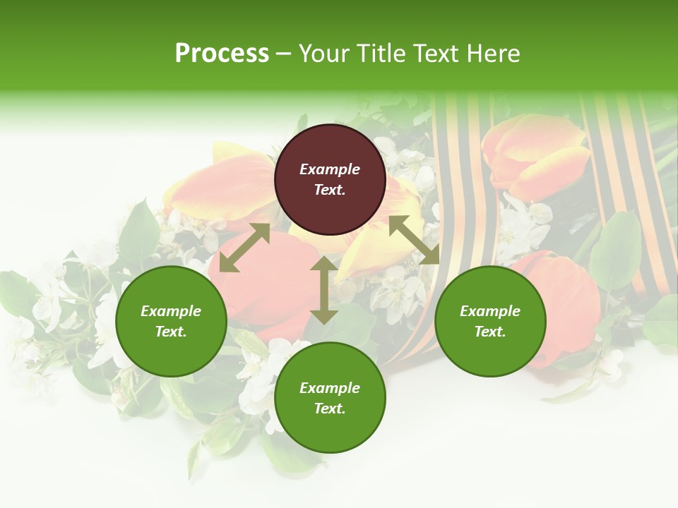 Tape War World PowerPoint Template