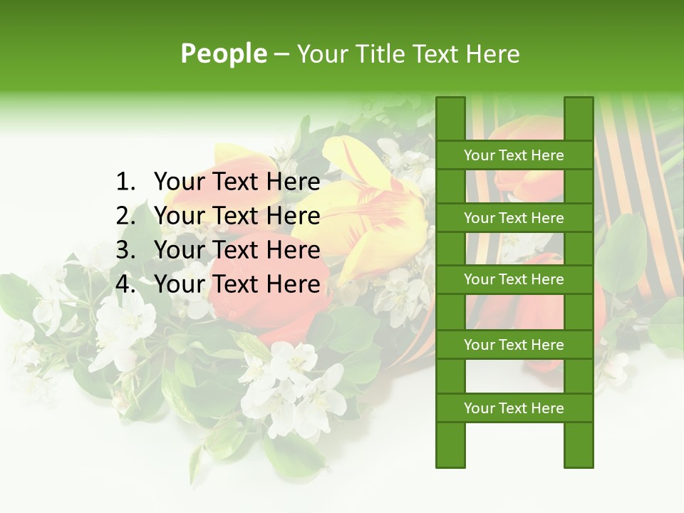 Tape War World PowerPoint Template