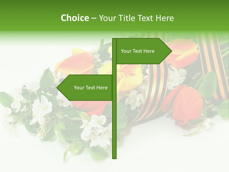 Tape War World PowerPoint Template