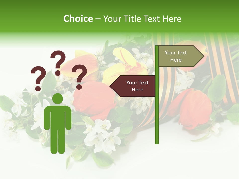 Tape War World PowerPoint Template