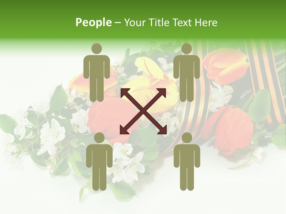 Tape War World PowerPoint Template