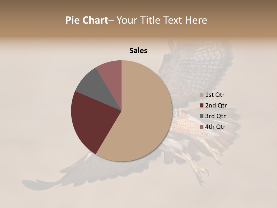 Wingspread Elegance Raptors PowerPoint Template