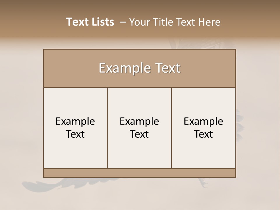 Wingspread Elegance Raptors PowerPoint Template