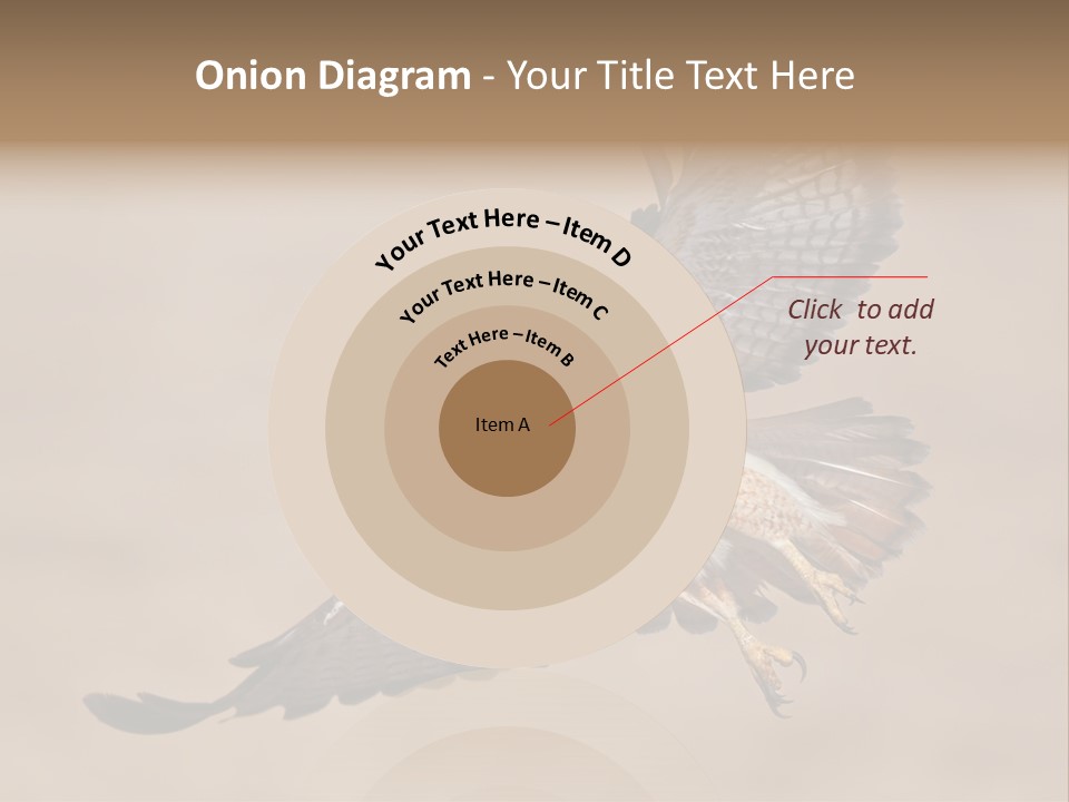 Wingspread Elegance Raptors PowerPoint Template