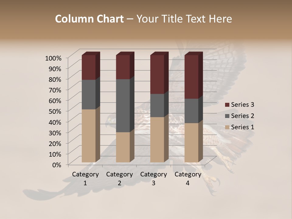 Wingspread Elegance Raptors PowerPoint Template