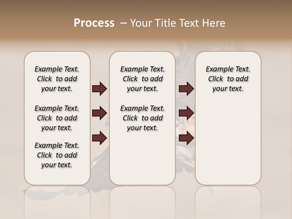 Wingspread Elegance Raptors PowerPoint Template