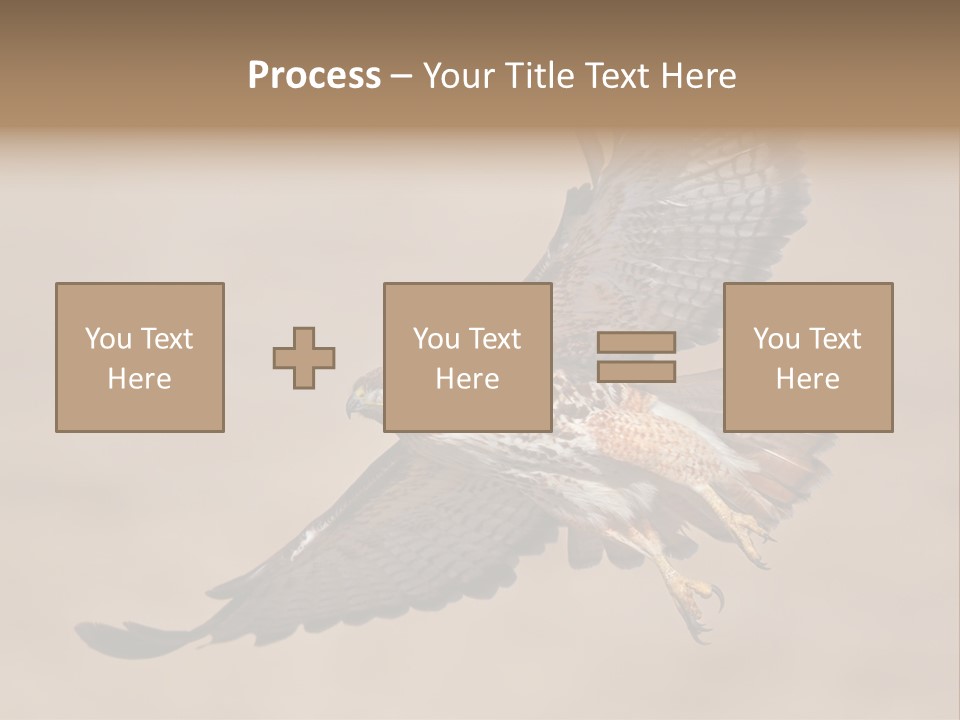 Wingspread Elegance Raptors PowerPoint Template