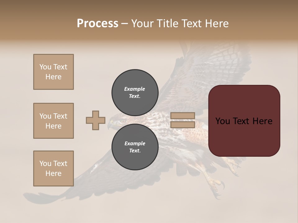 Wingspread Elegance Raptors PowerPoint Template