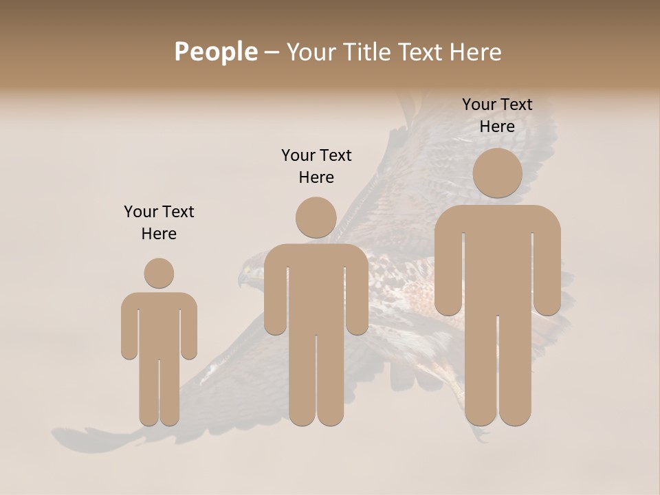 Wingspread Elegance Raptors PowerPoint Template