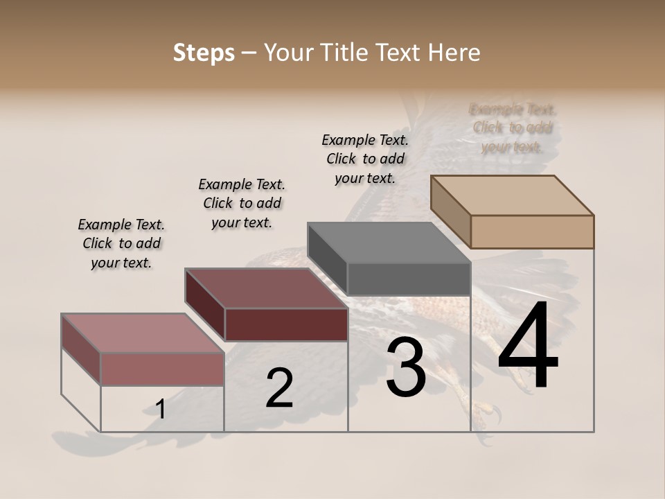Wingspread Elegance Raptors PowerPoint Template