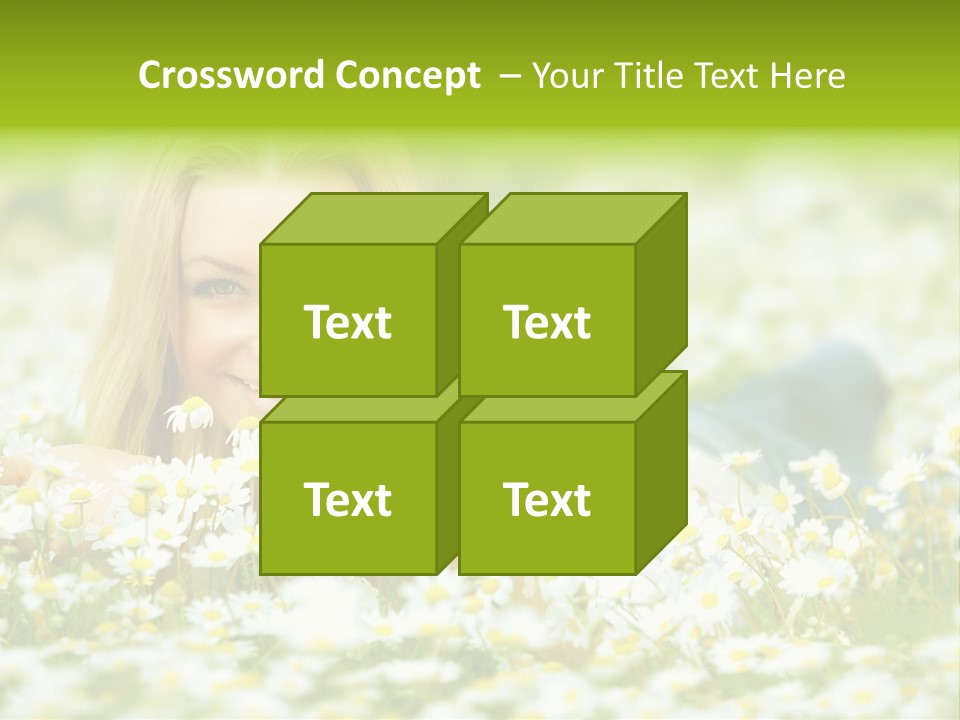 Lady Spring Wellness PowerPoint Template