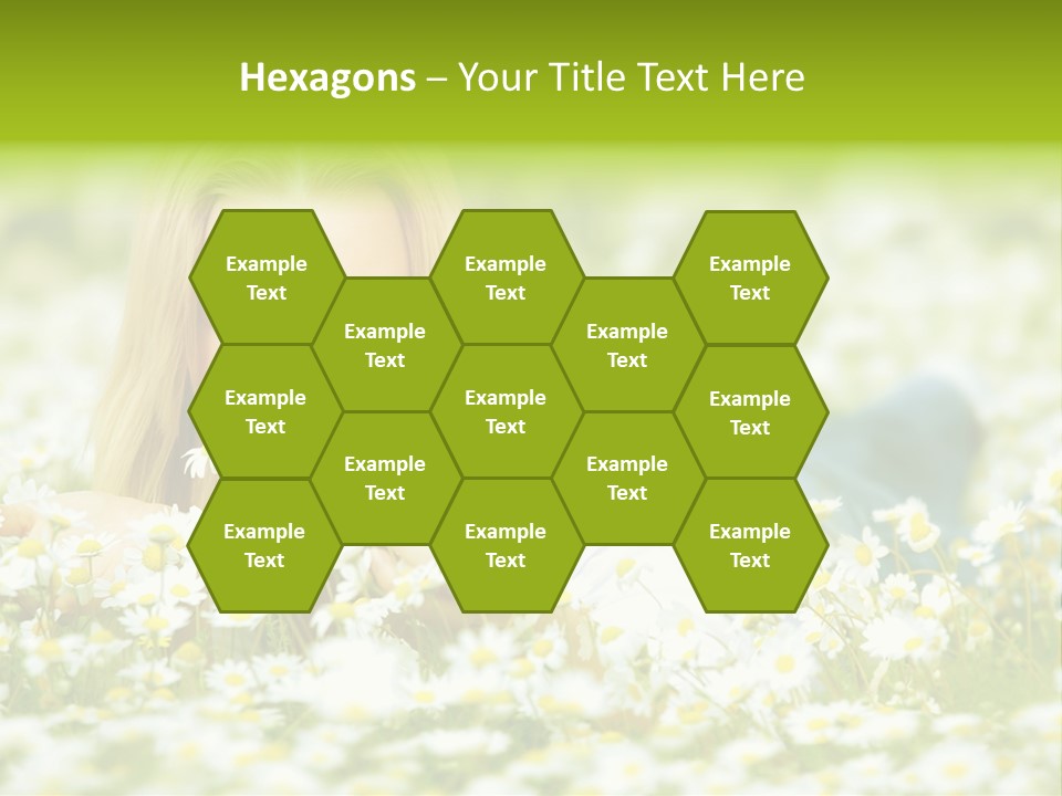 Lady Spring Wellness PowerPoint Template